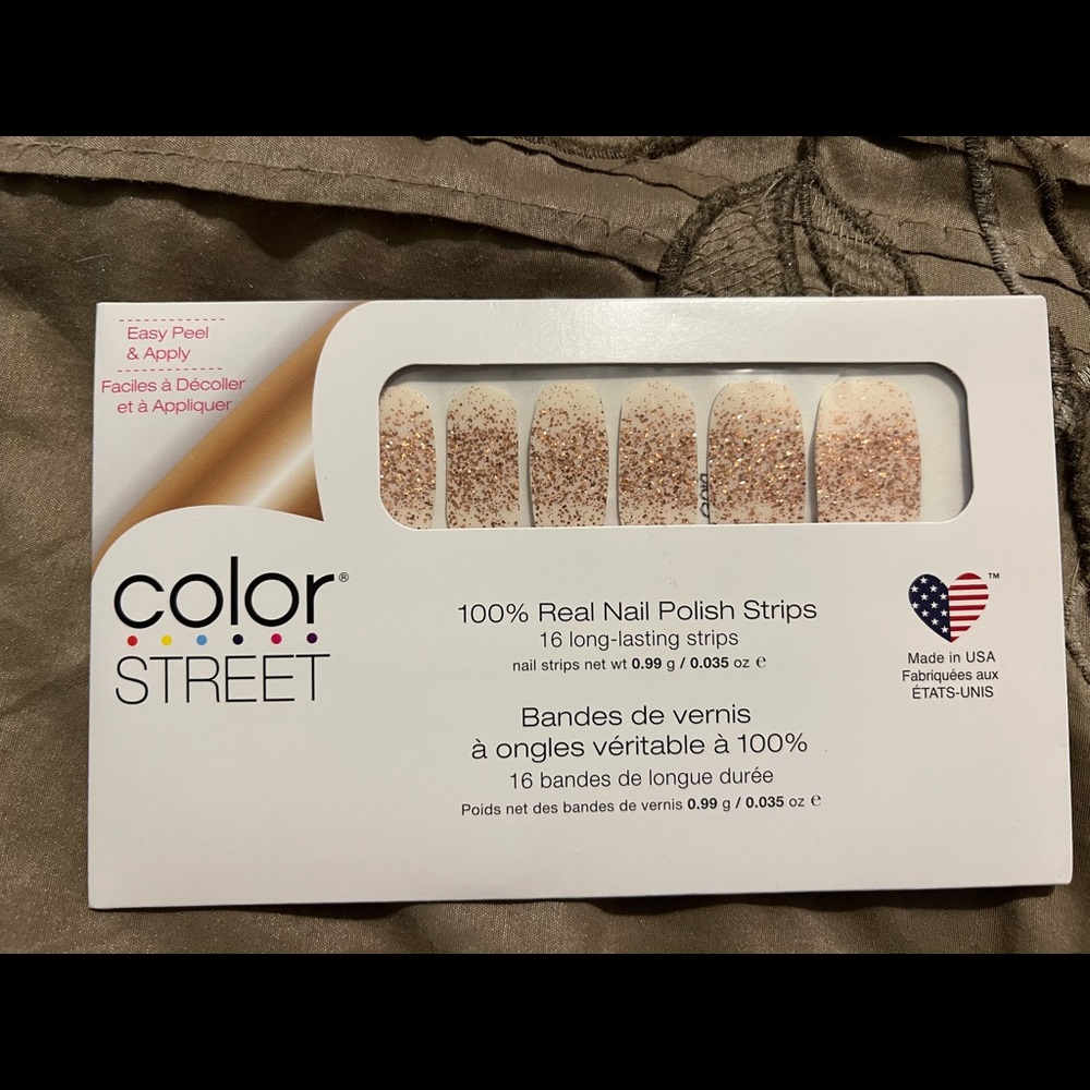 Brand new color street nail strips